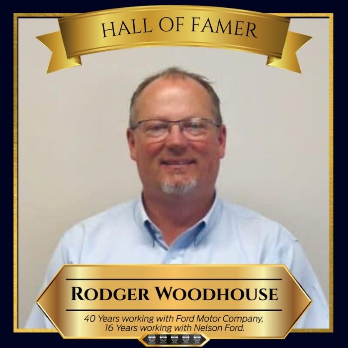 Rodger Woodhouse 40 Years working with Ford Motor Company, 16 Years working with Nelson Ford