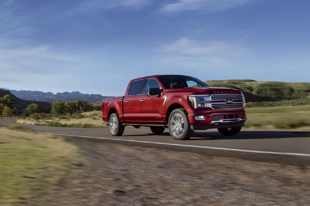 2025 Red Ford F-150