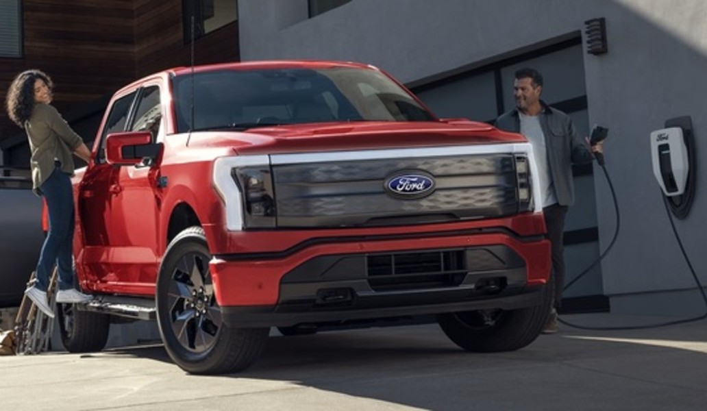 2025 Red Ford F-150 Lightning
